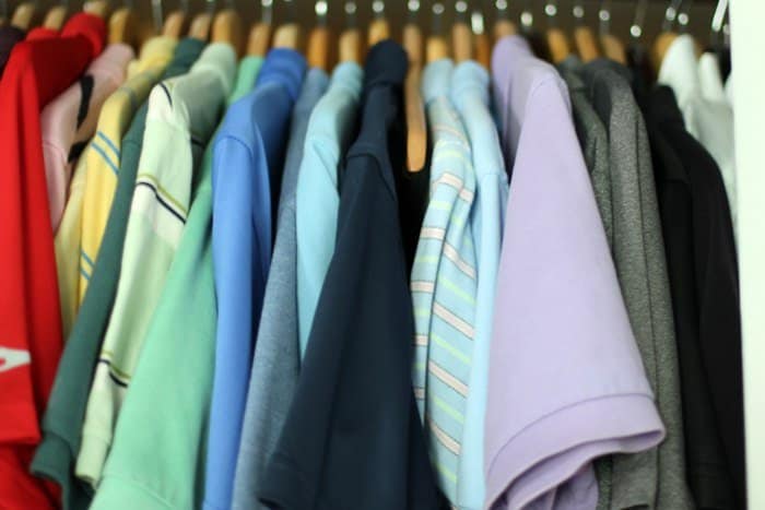 Organizing Master Closet