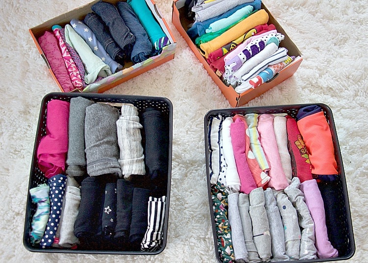 Sorting Clothes Kids Organizing kids clothes drawers boys dresser