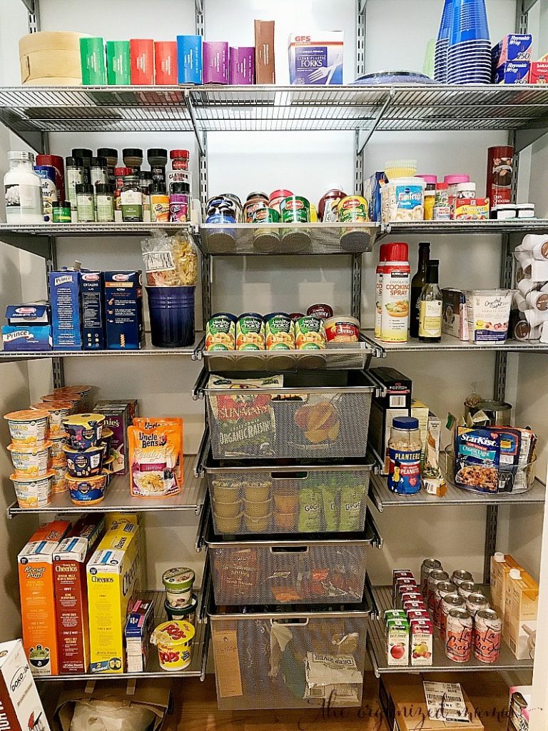 how to organize a pantry