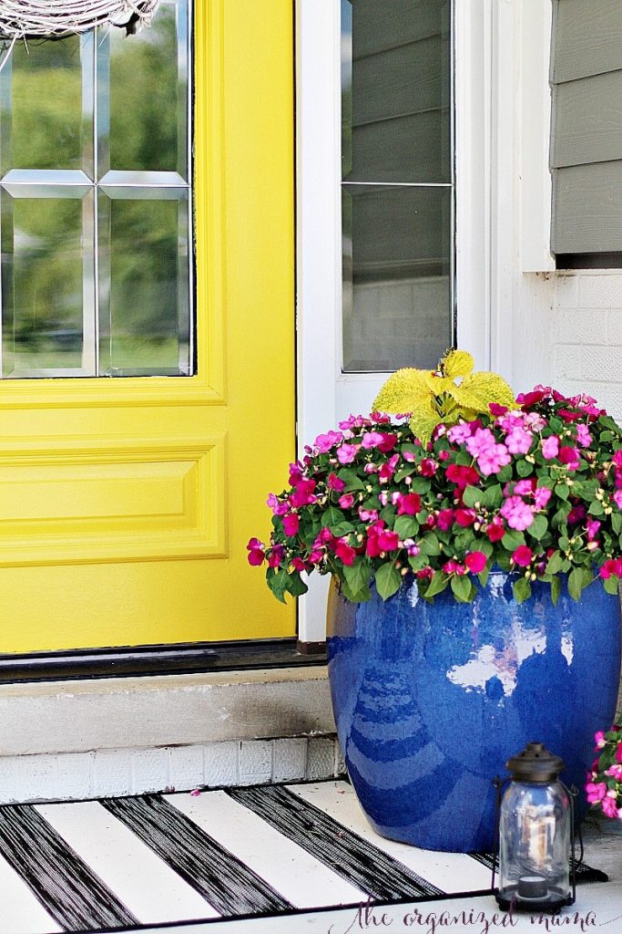 planter patio decorating ideas for summer