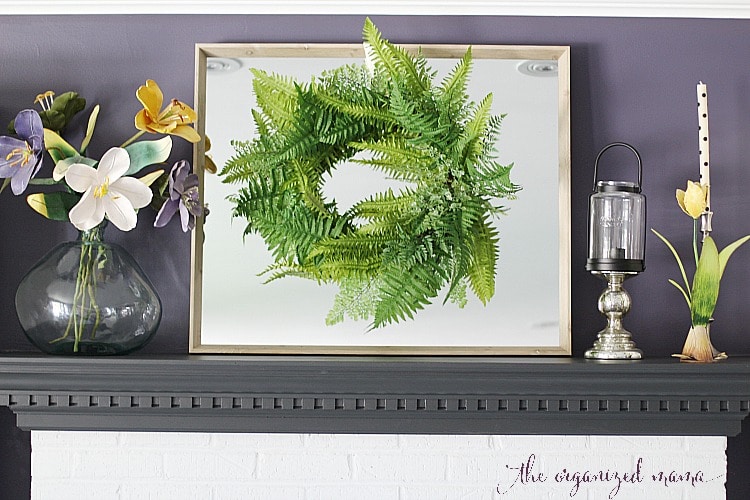 Check out inspiration for creating a modern farmhouse living room. With product links and tips for painting a fireplace, swapping out electrical outlets, and styling the room on a budget, you'll be able to set up your living room easily! #modernfarmhouse #livingroom #orc