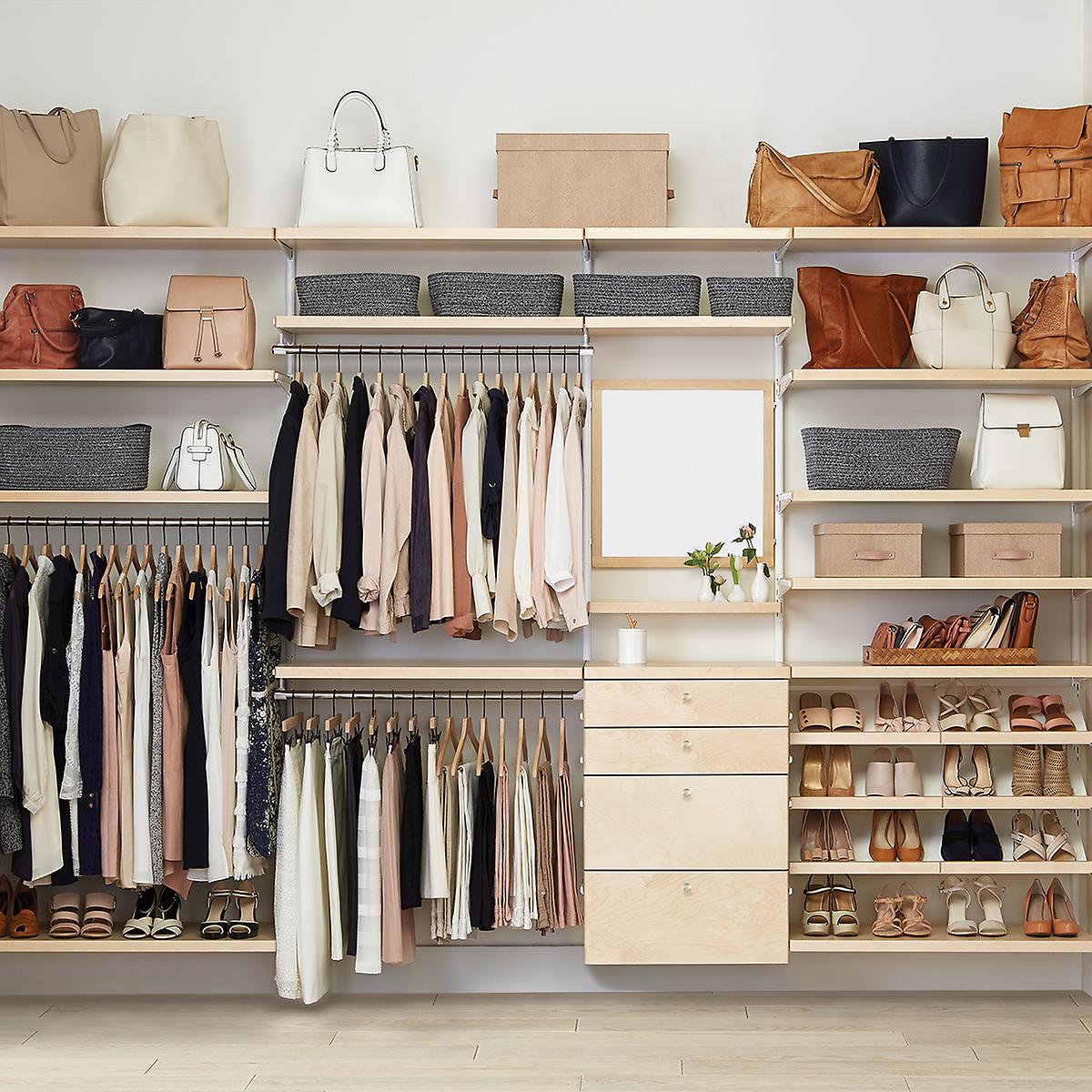 recreate it dream closet with the container store
