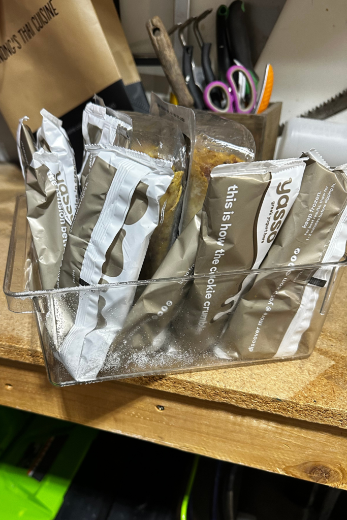 storage bins for deep freezer